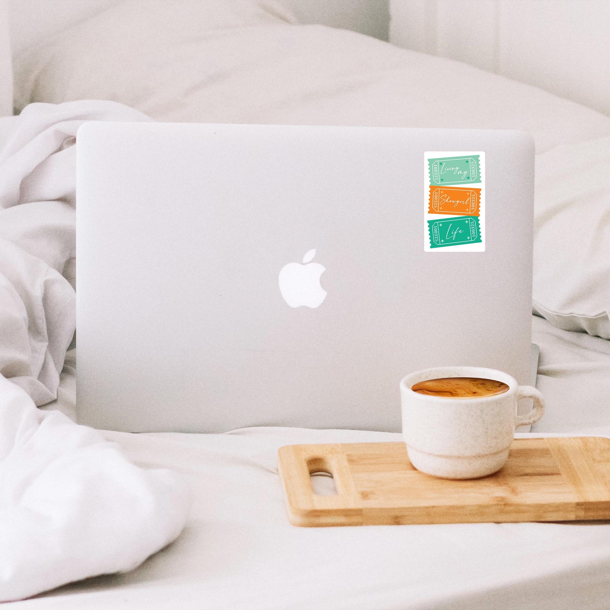 Vinyl Sticker-Showgirl Living My Showgirl Life -1