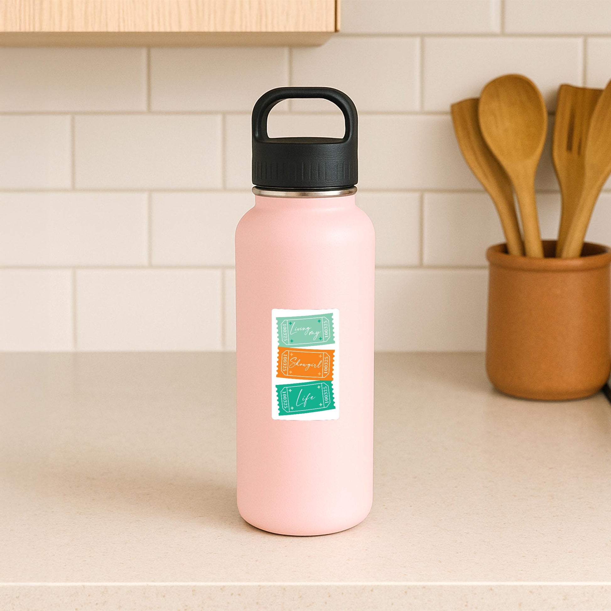 Vinyl Sticker-Showgirl Living My Showgirl Life -3