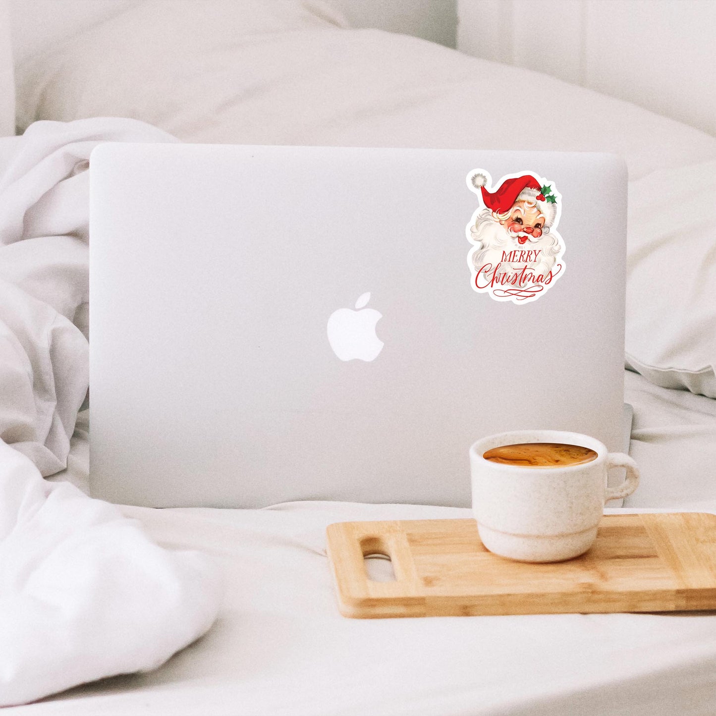 Vinyl Sticker-Classic Santa