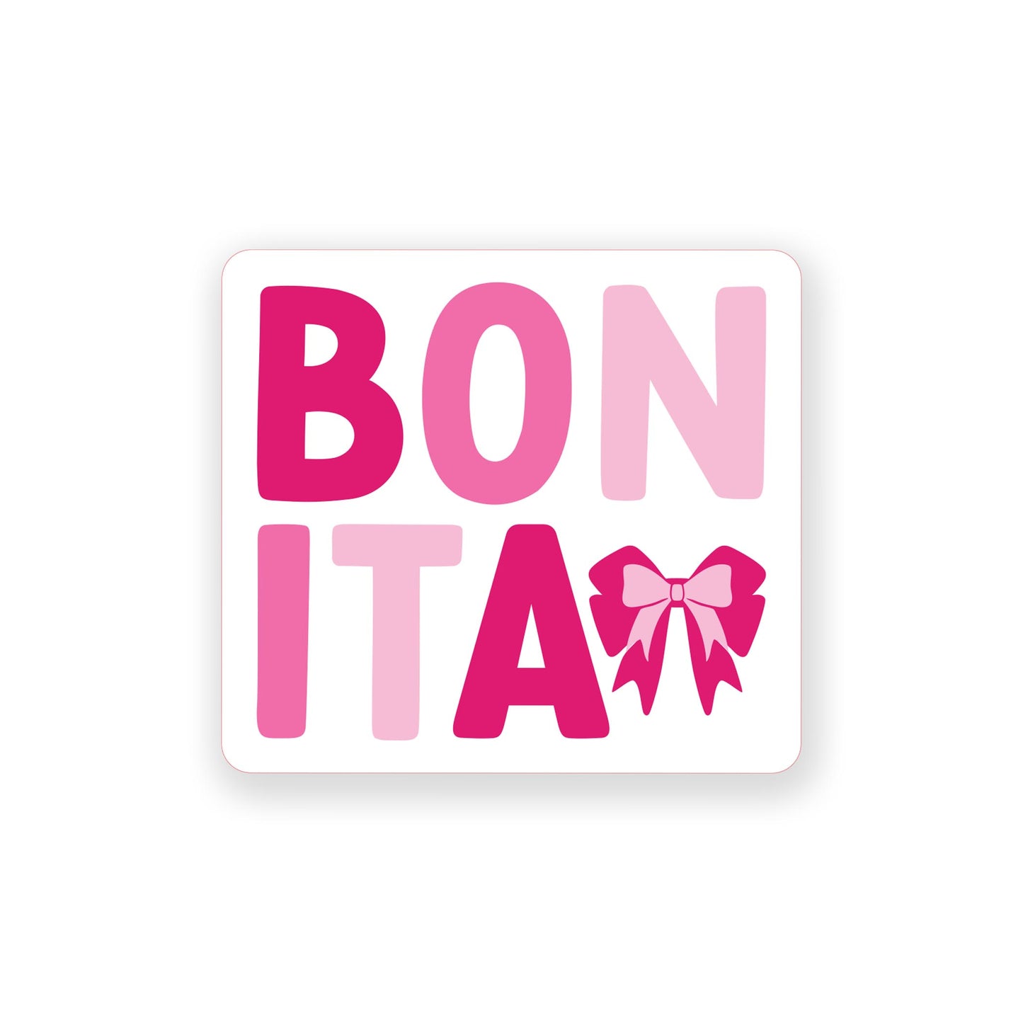 Vinyl Sticker-Bonita Bows -0
