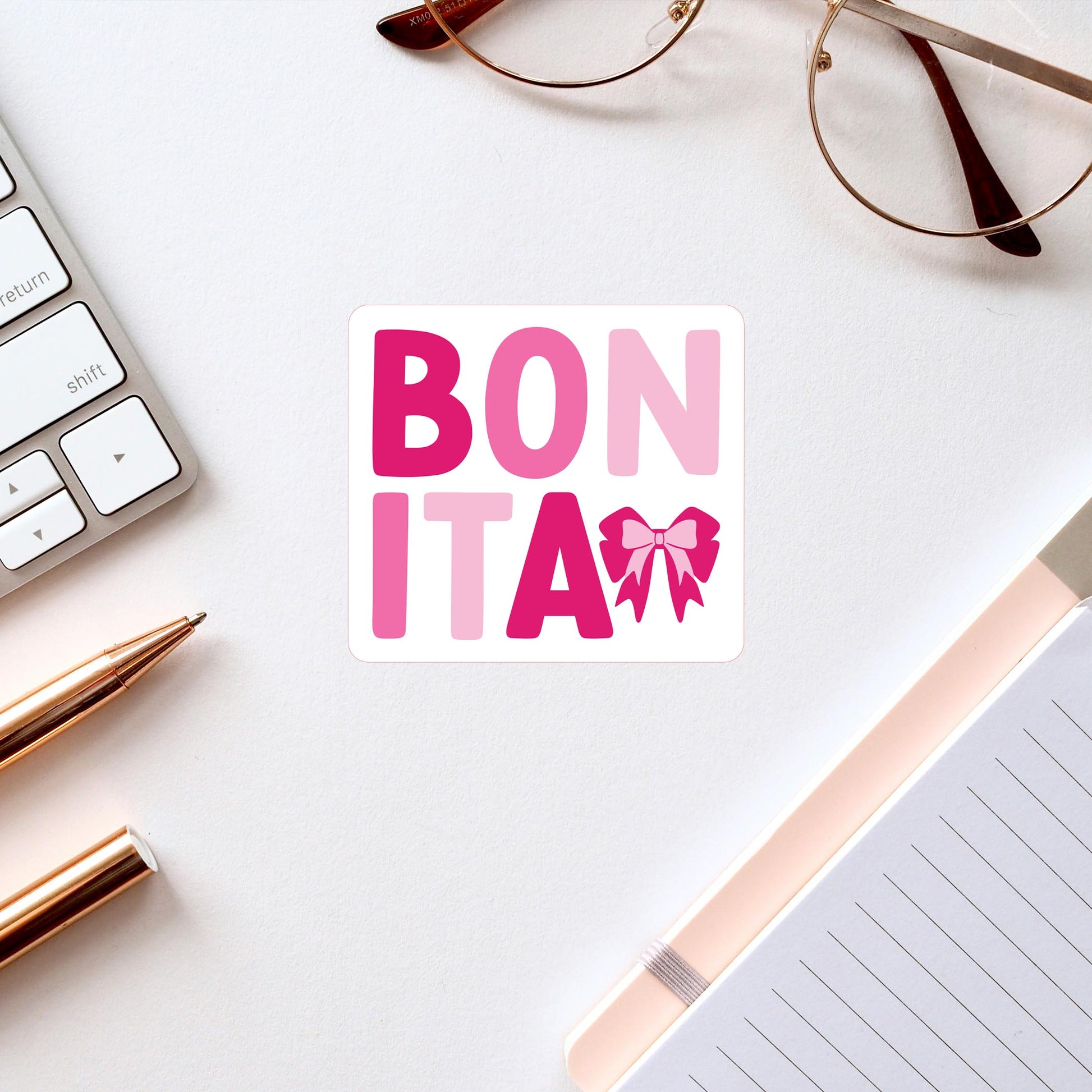 Vinyl Sticker-Bonita Bows -2