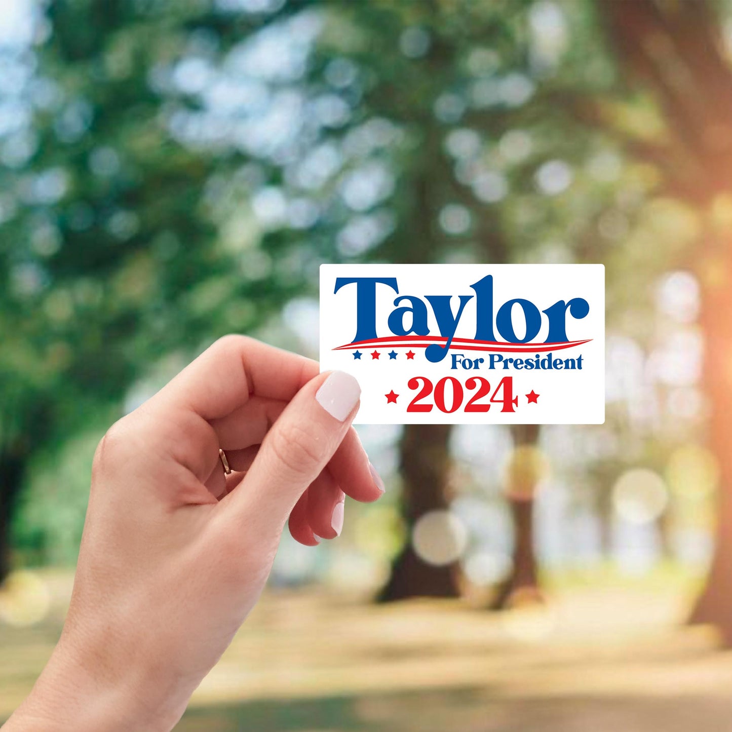 Vinyl Sticker-Taylor For President