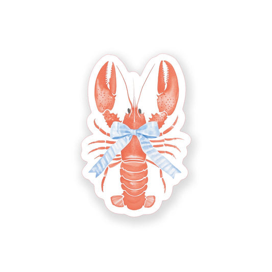 Vinyl Sticker-New England Tides Lobster -0