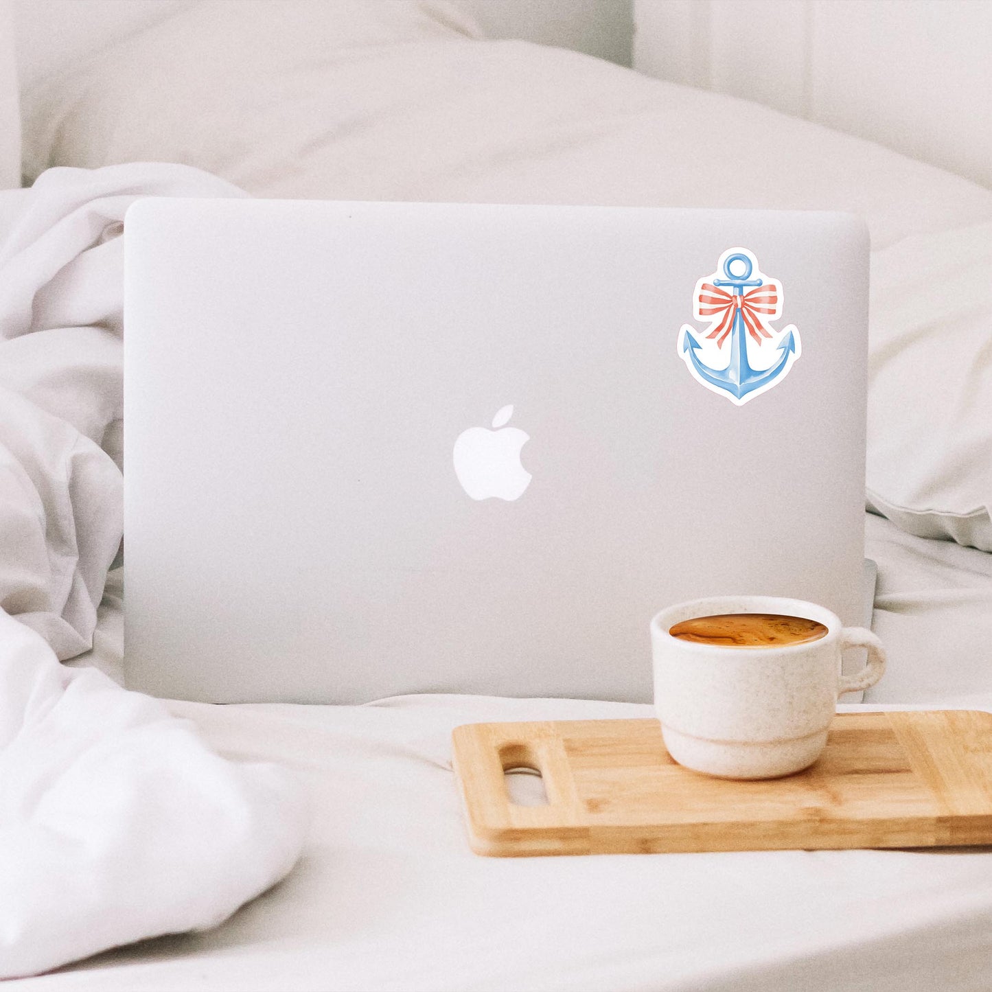 Vinyl Sticker-New England Tides Anchor -1