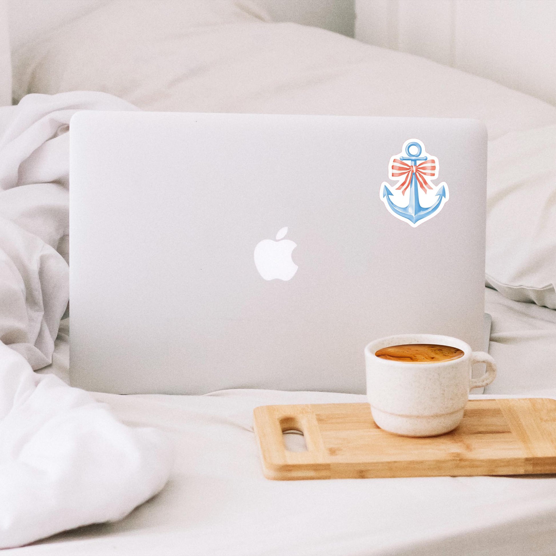 Vinyl Sticker-New England Tides Anchor -1
