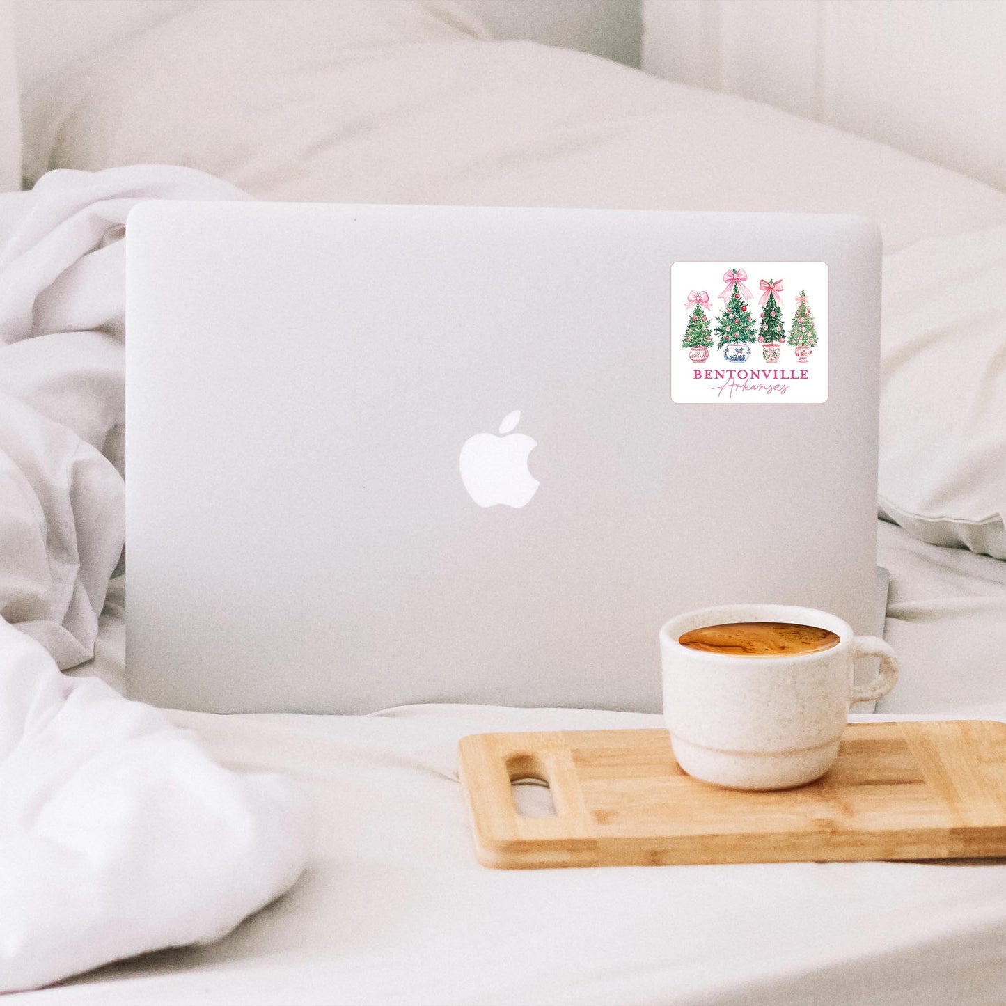 Vinyl Sticker-Love+Local Blush & Baubles - A Grand Millennial Christmas -1