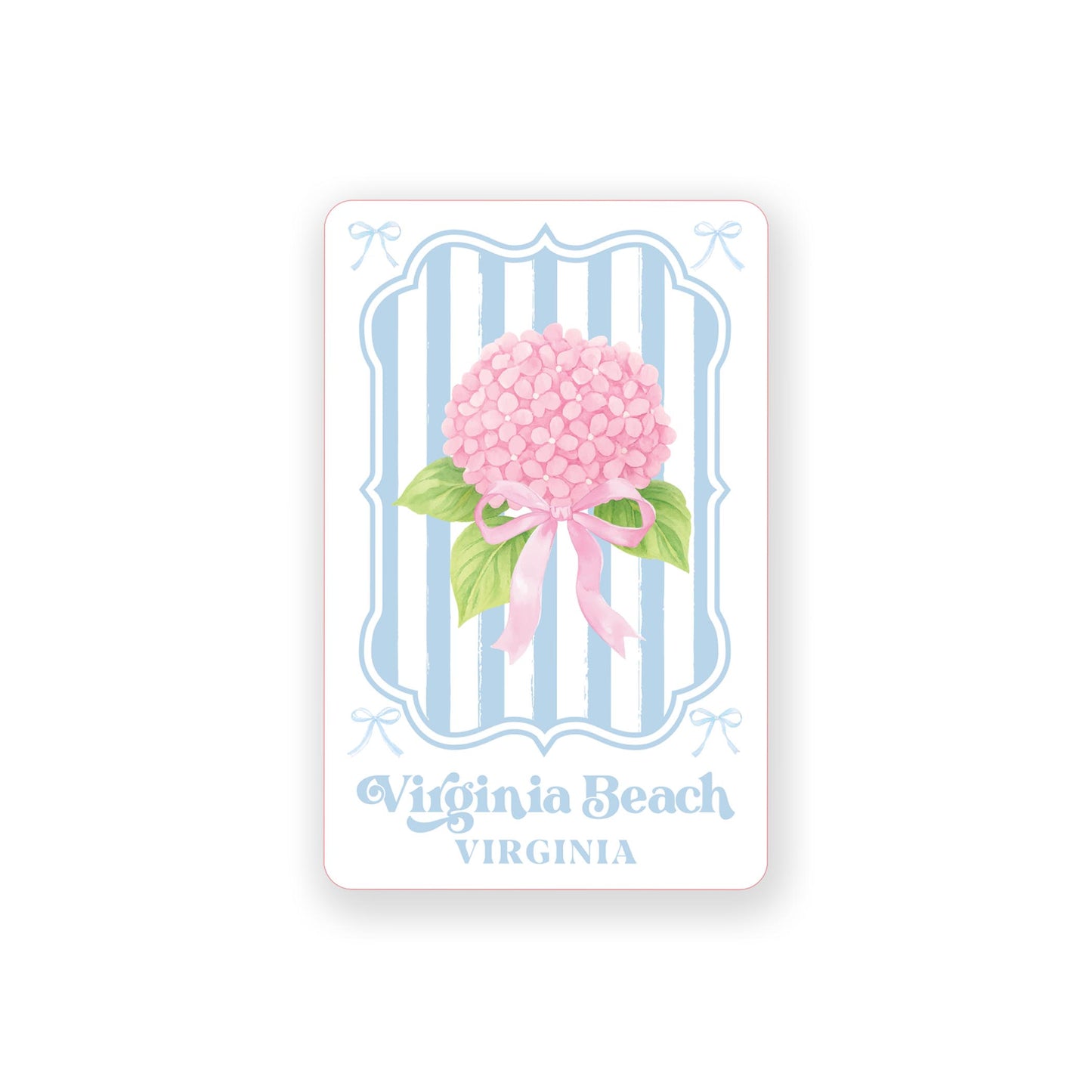 Vinyl Sticker-Love+Local Hydrangea Cottage -0