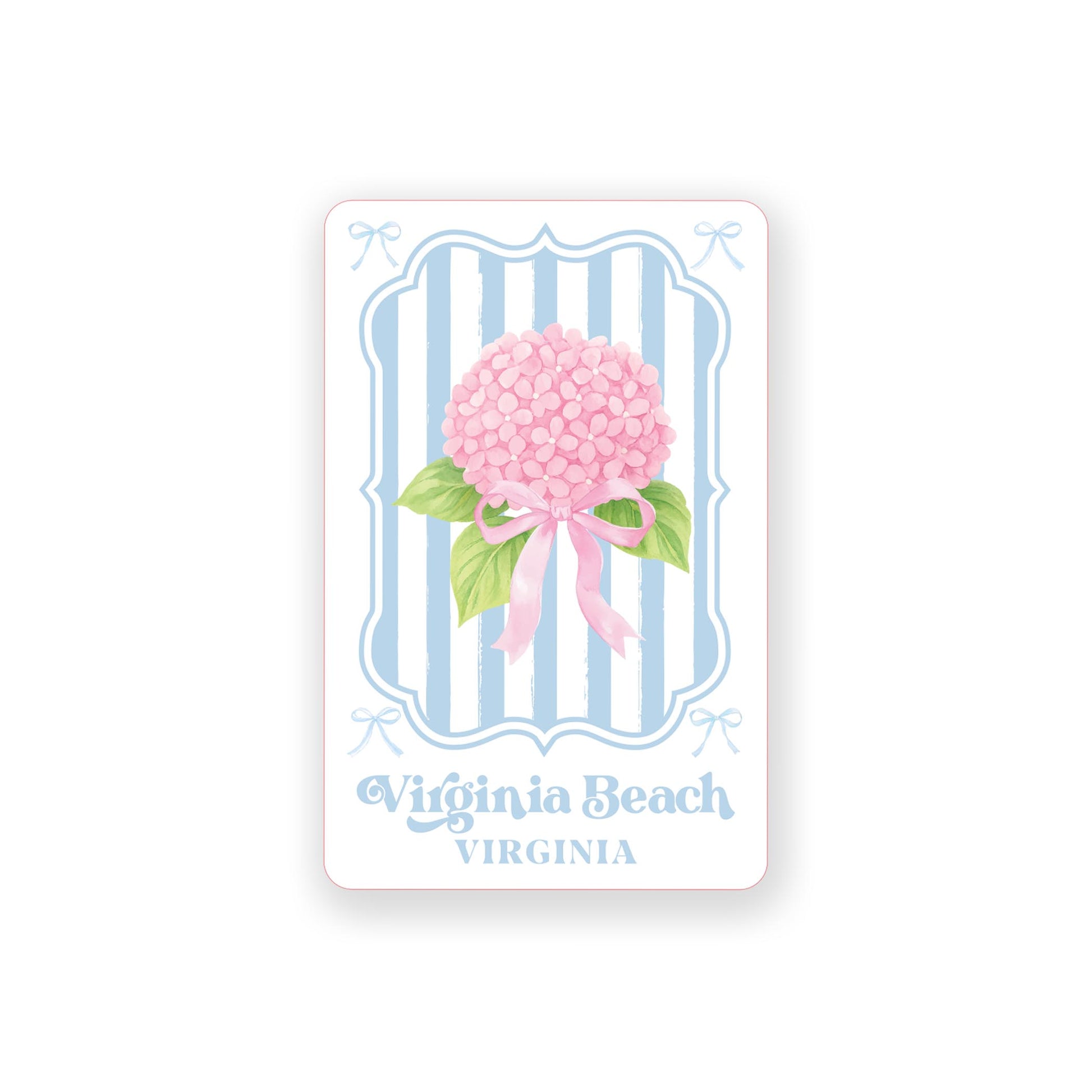 Vinyl Sticker-Love+Local Hydrangea Cottage -0