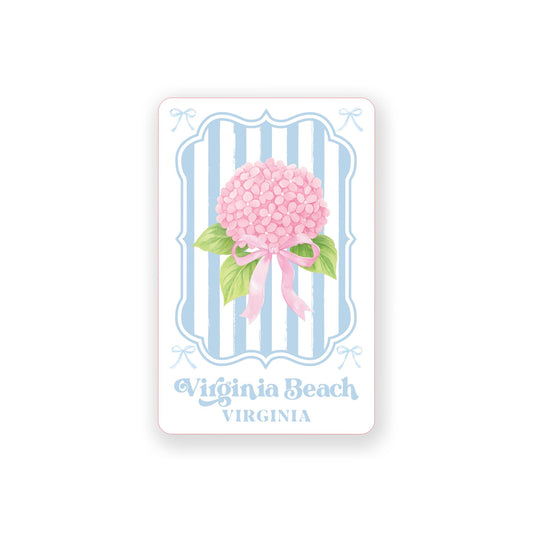 Vinyl Sticker-Love+Local Hydrangea Cottage -0