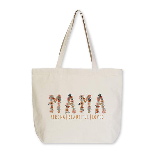 Tote Bag Natural Canvas-Pretty Things Mama