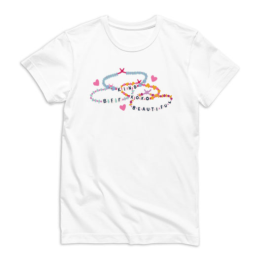 Bella Canvas T-Shirt White-Friendship Bracelets