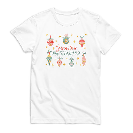 Bella Canvas T-Shirt White-Ornament Gems