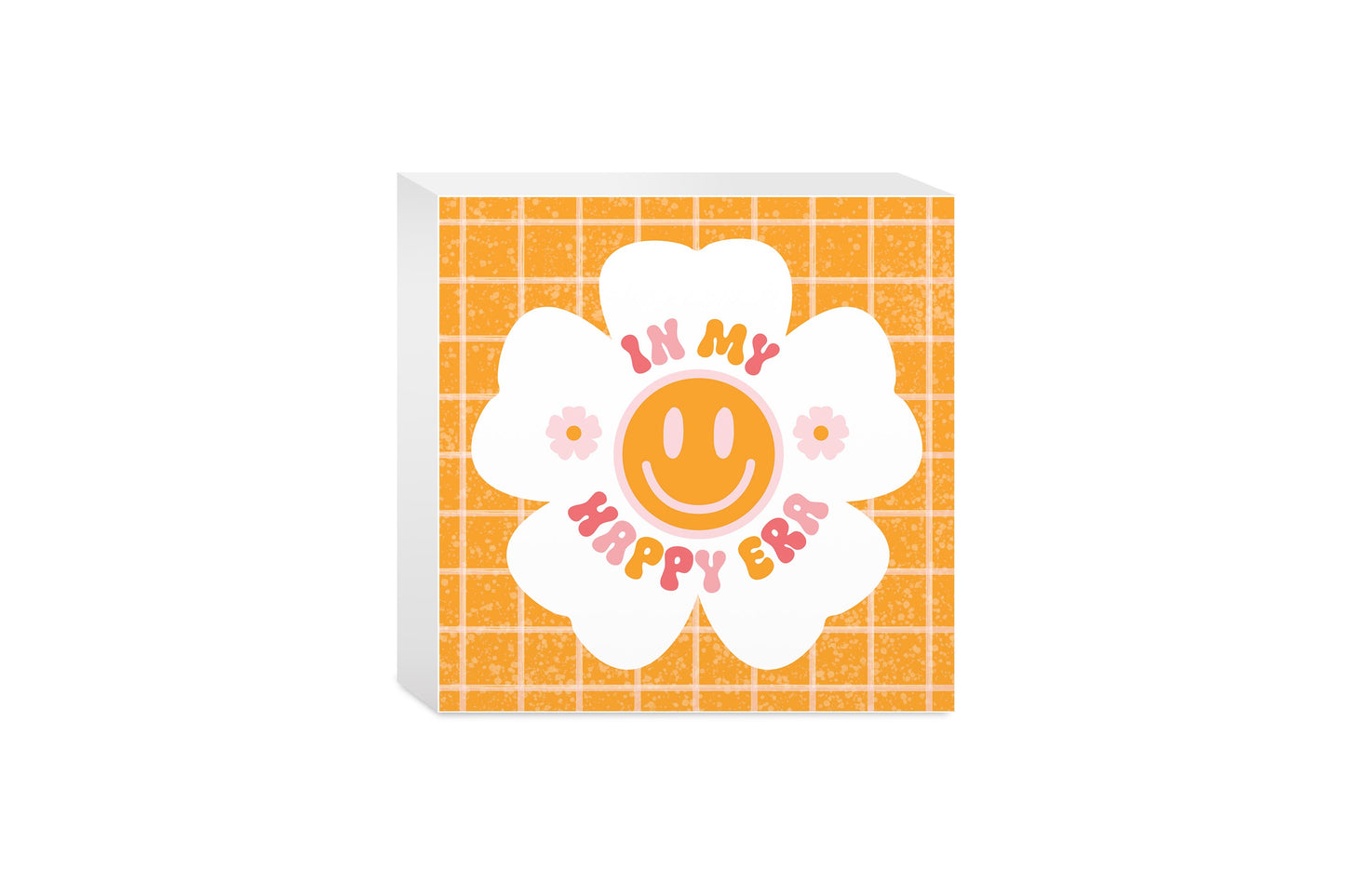 5x5 Wood Block-Happy Plans In My Happy Era