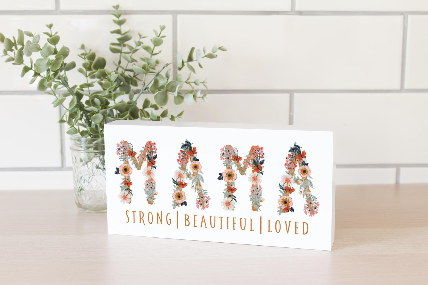 5x10 Wood Block Horizontal-Pretty Things Mama