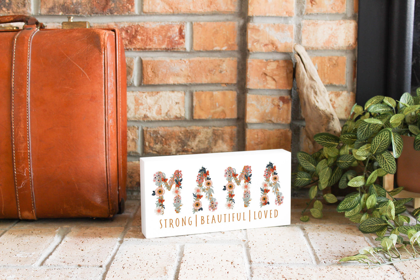 5x10 Wood Block Horizontal-Pretty Things Mama