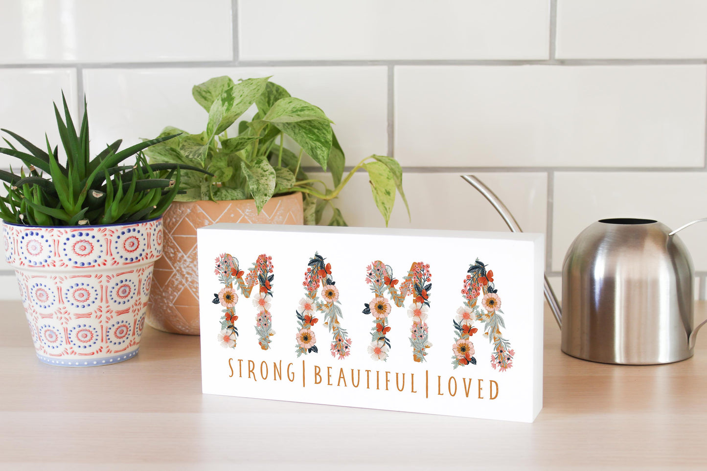 5x10 Wood Block Horizontal-Pretty Things Mama