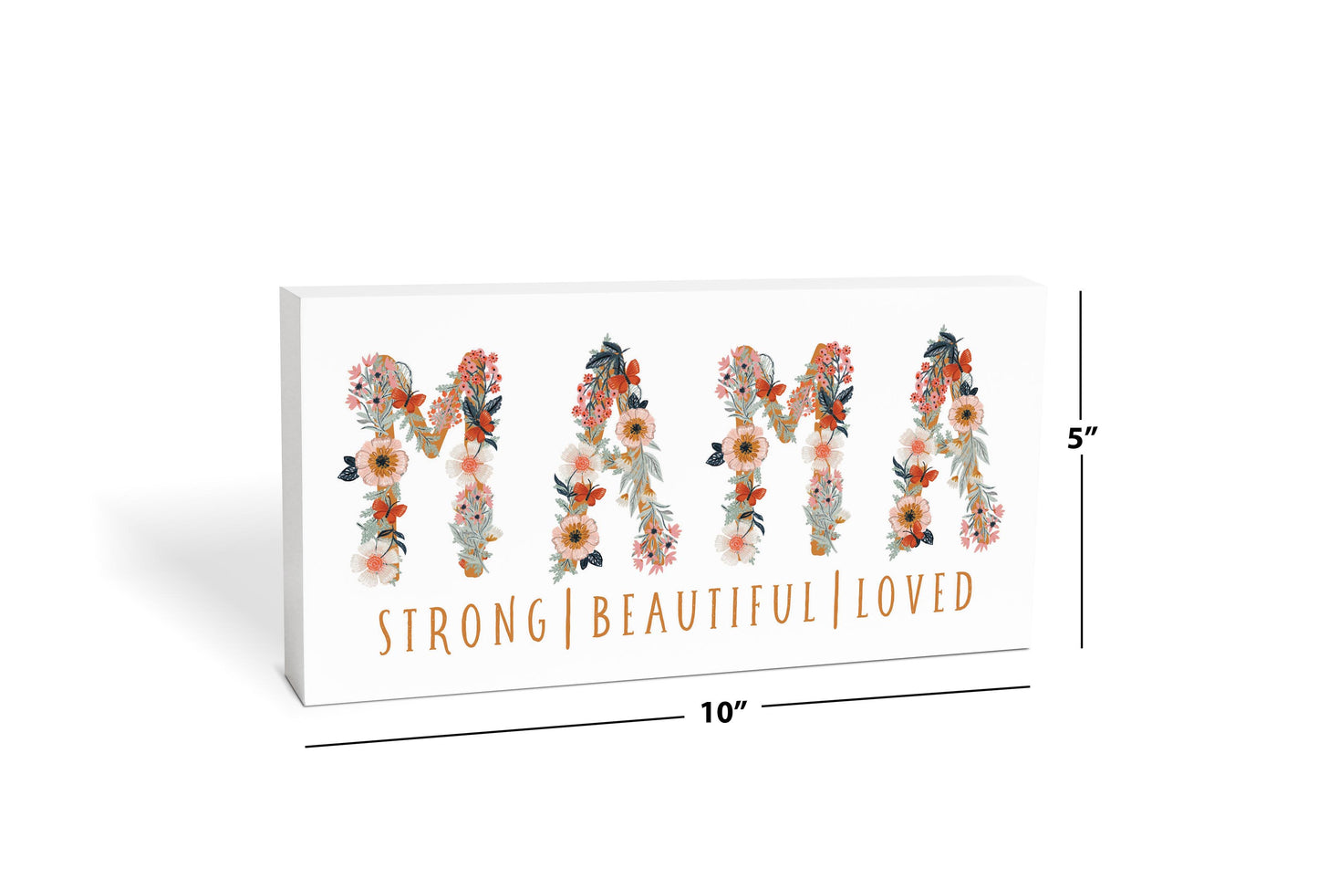 5x10 Wood Block Horizontal-Pretty Things Mama