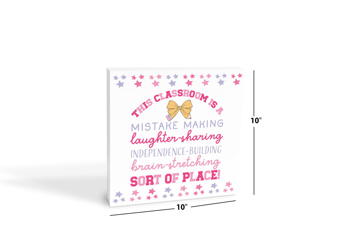 10x10 Wood Block-Classroom Coquette This Classroom -6