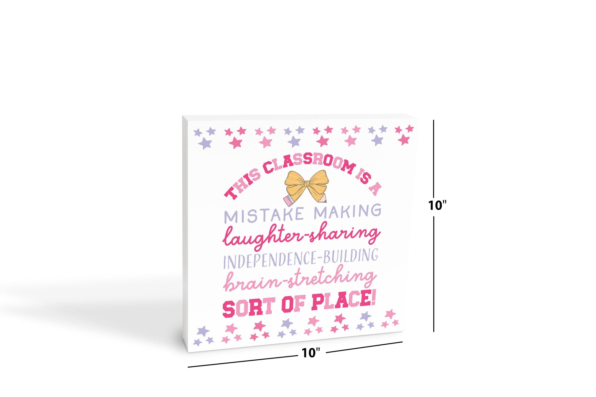 10x10 Wood Block-Classroom Coquette This Classroom -6