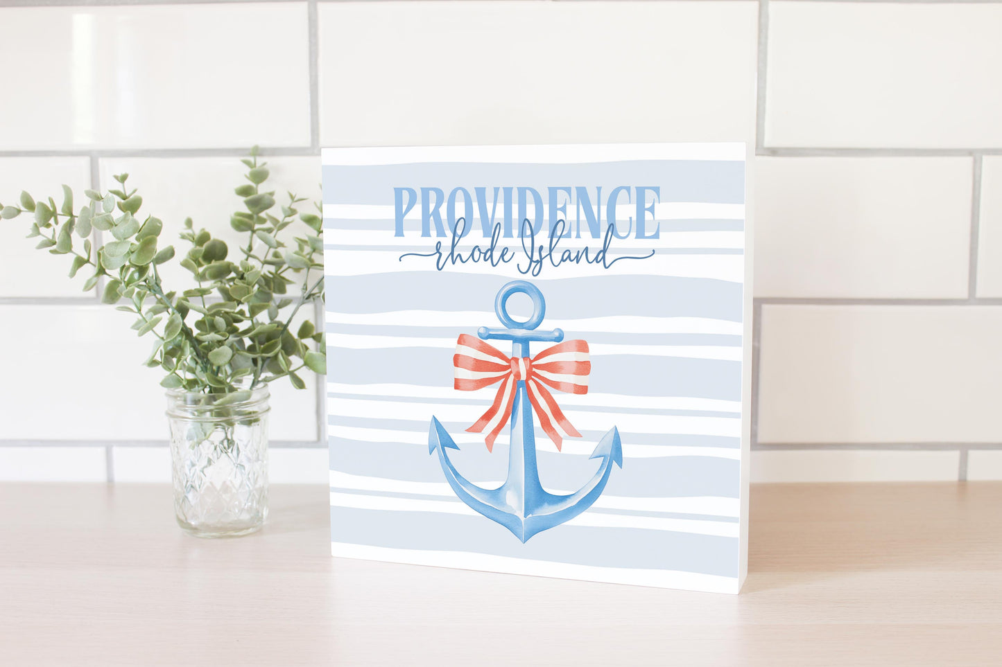 10x10 Wood Block-Love+Local New England Tides -2