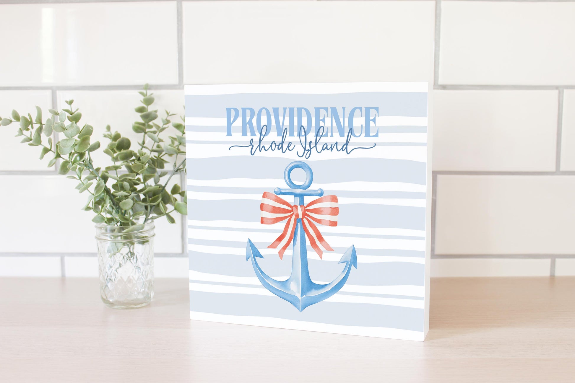 10x10 Wood Block-Love+Local New England Tides -2