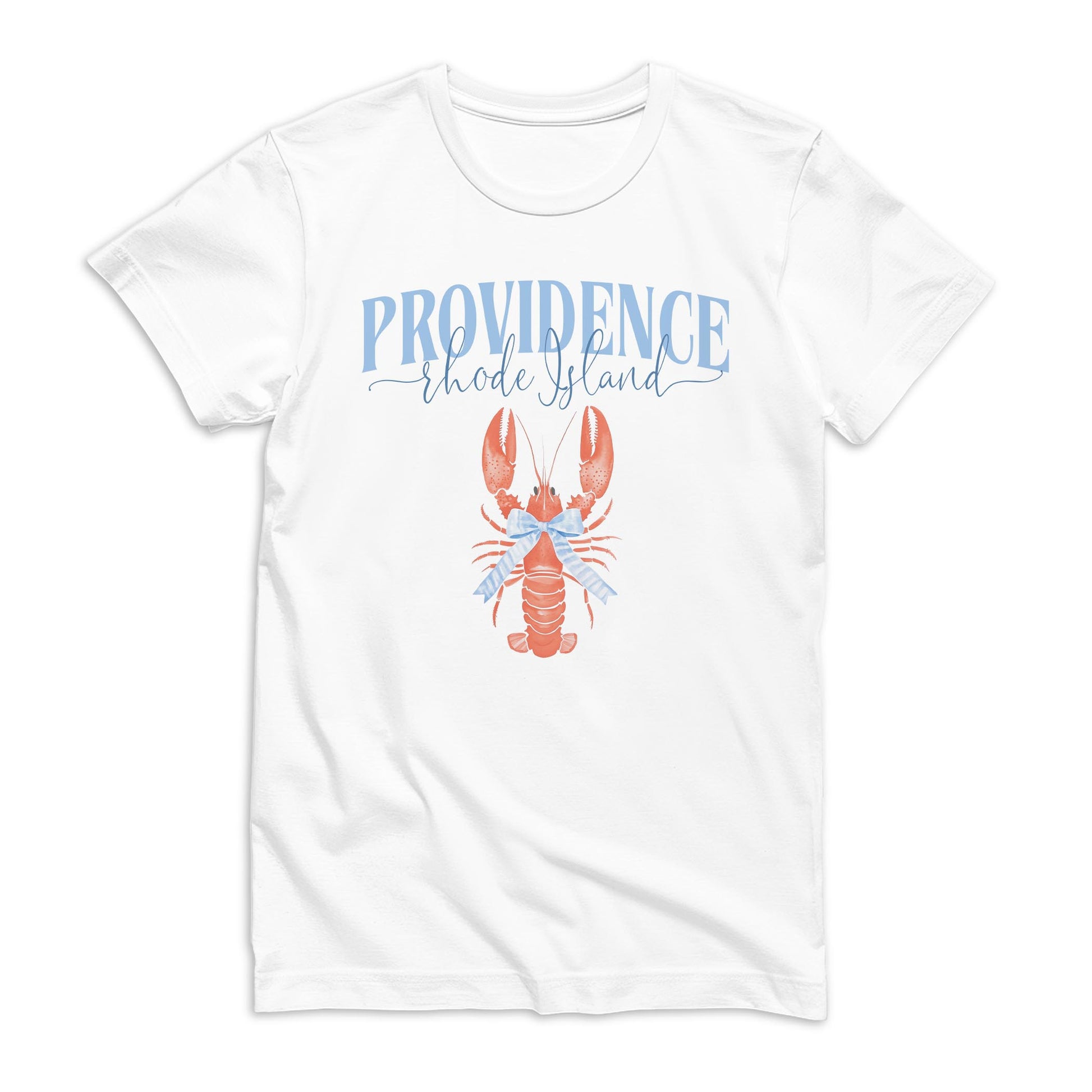 Bella Canvas Youth T-Shirt White-Love+Local New England Tides -0