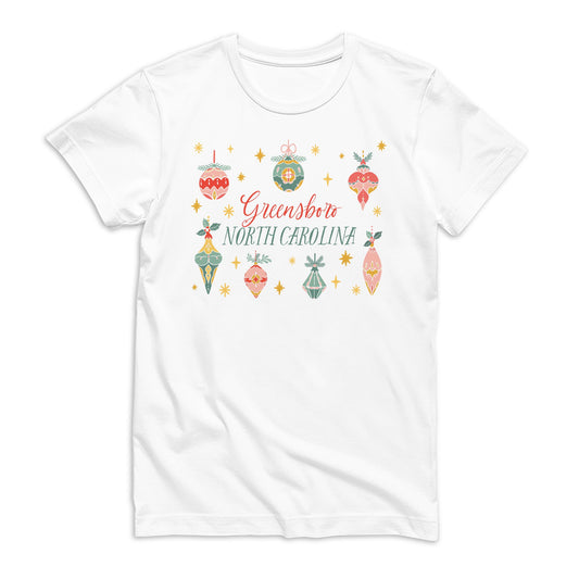 Bella Canvas Youth T-Shirt White-Ornament Gems