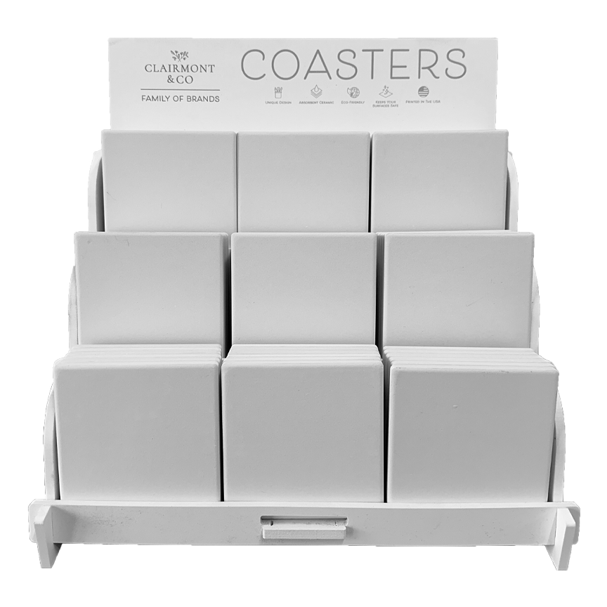 Regular Coaster Counter Display