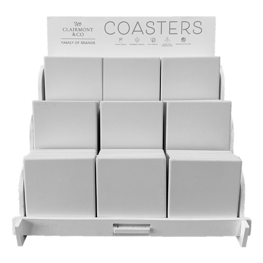 Regular Coaster Counter Display