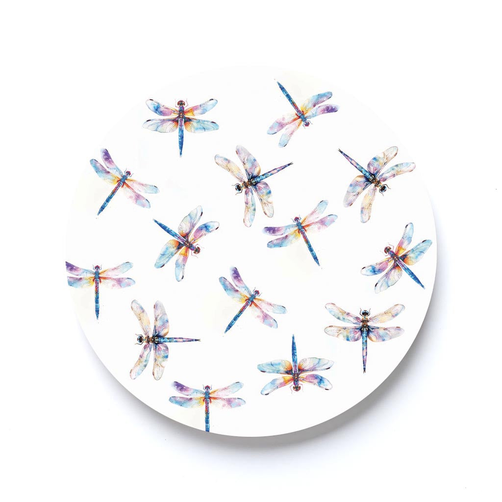 Watercolor Dragonfly Pattern