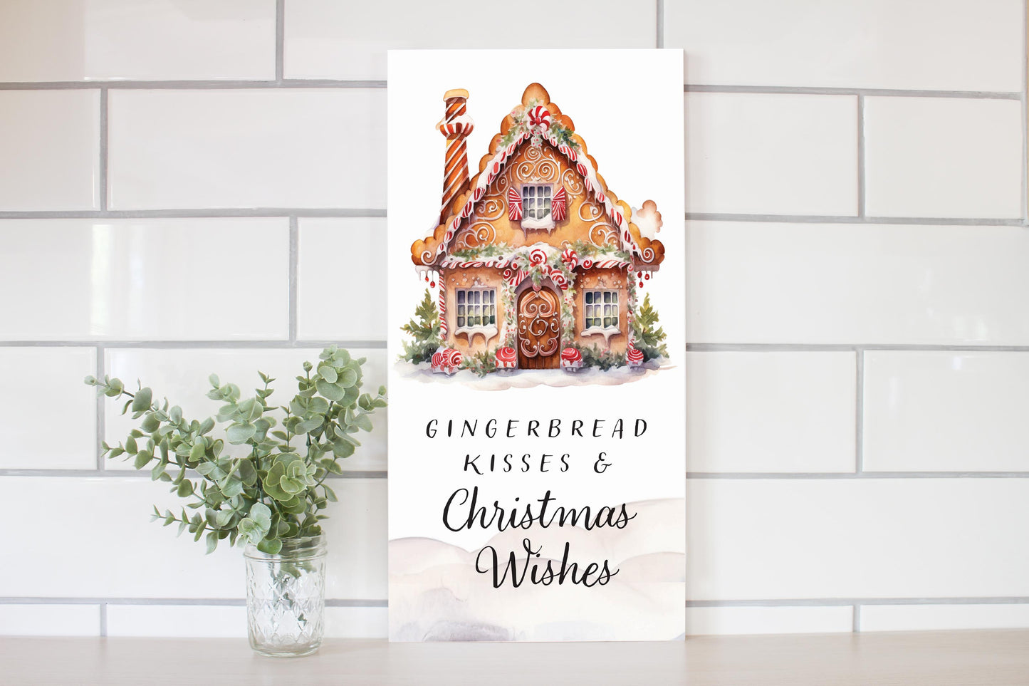 Gingerbread Kisses & Christmas Wishes House