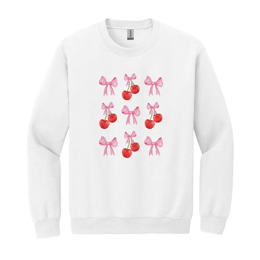 Sweatshirt Pre Pack Cherries & Bows