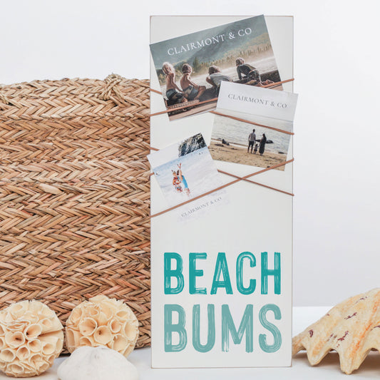 Beach Bums Photo Wrap Sign