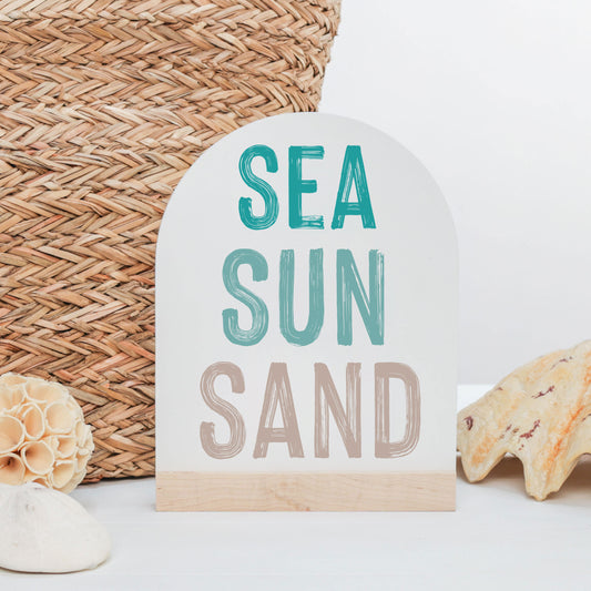 Sea Sun Sand Arch Sign