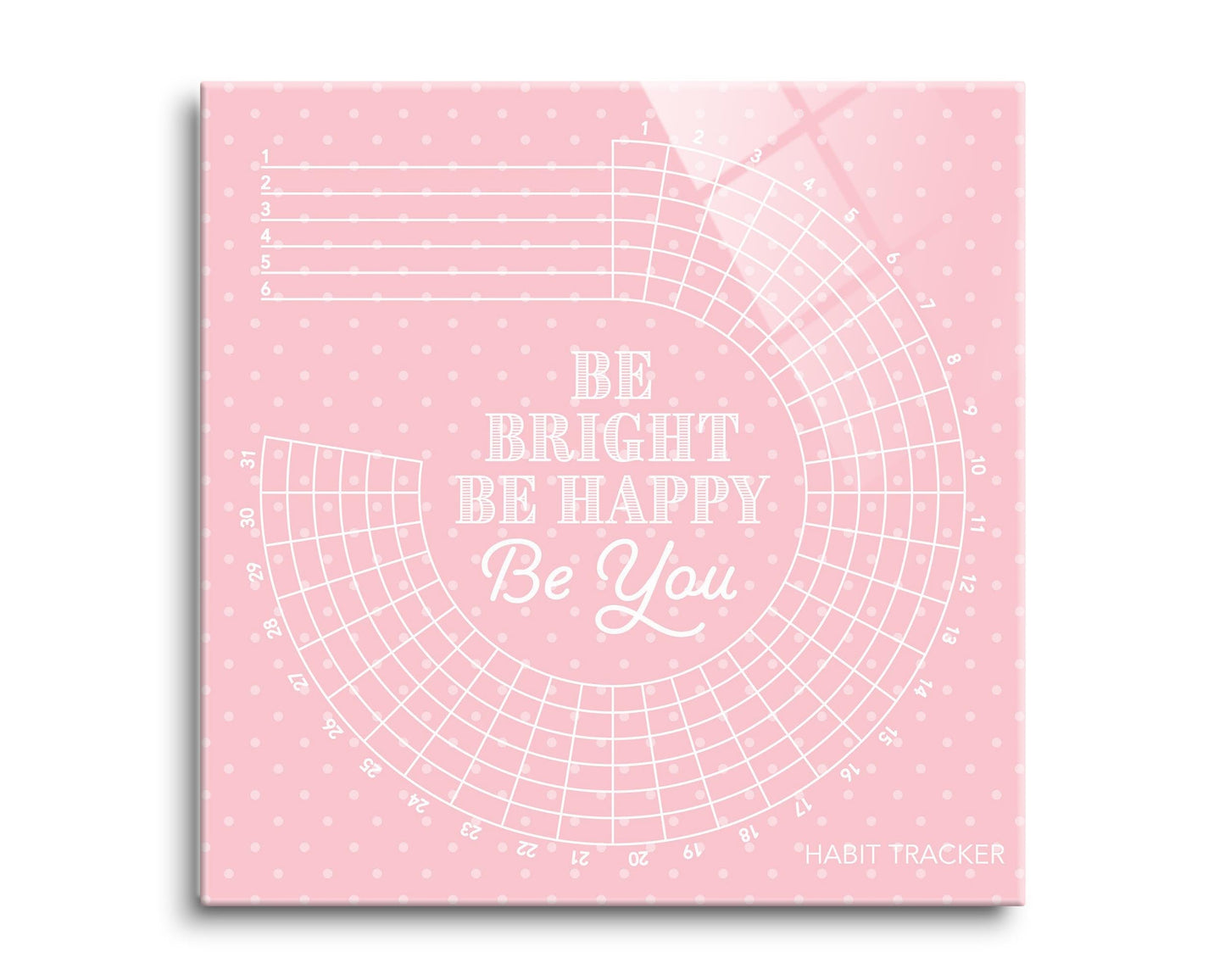 Spring Tracker Pink Polkadot Be Bright | 8x8