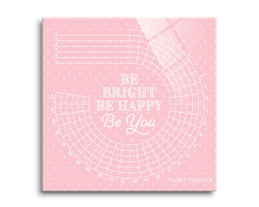 Spring Tracker Pink Polkadot Be Bright | 8x8