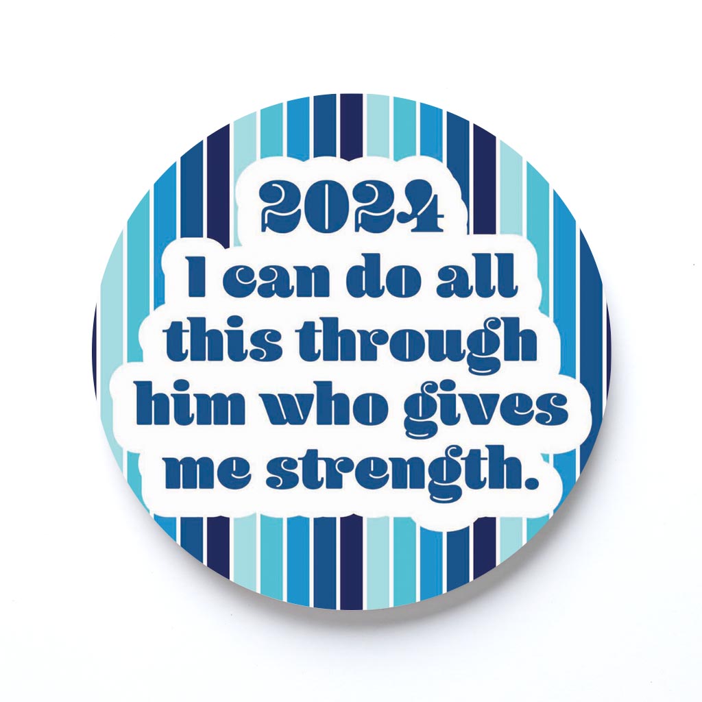 Graduation 2024 I Can Do All This Blue Stripe | 4x4