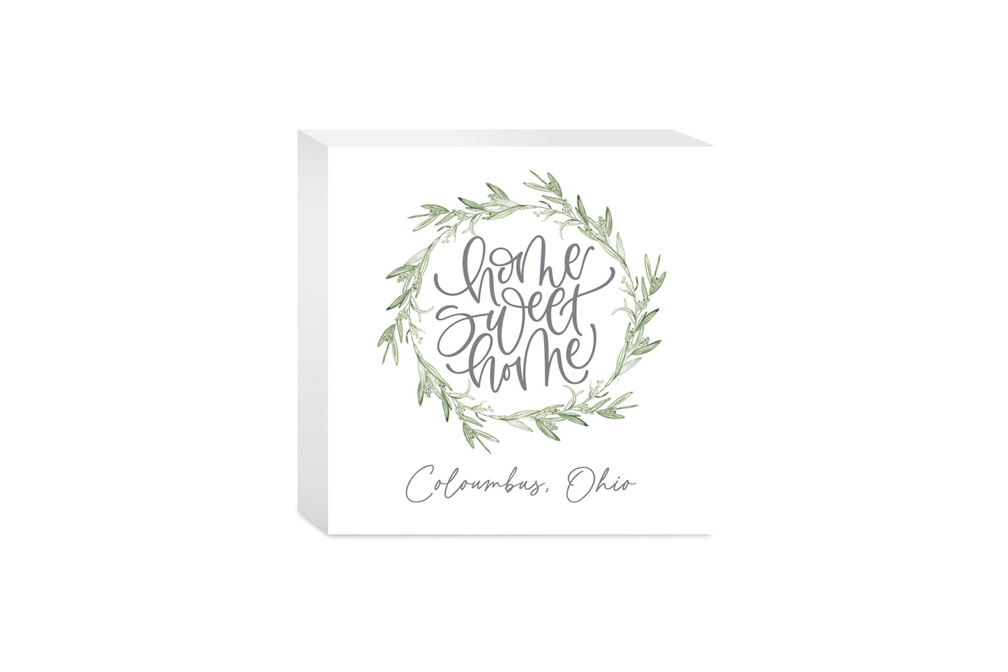 Clairmont & Co Local Home Sweet Home Wreath | 5x5