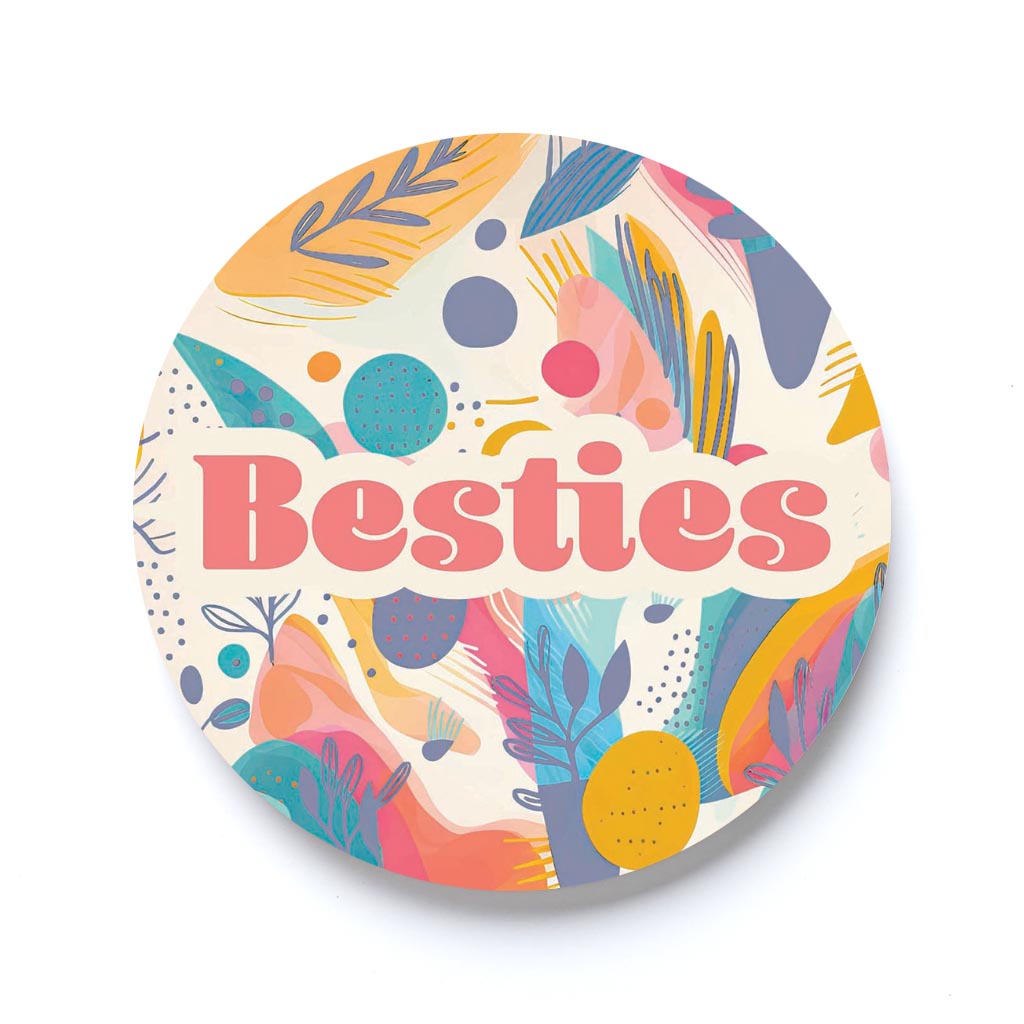 Valentine's Day Besties Abstract Pattern | 2.65x2.65