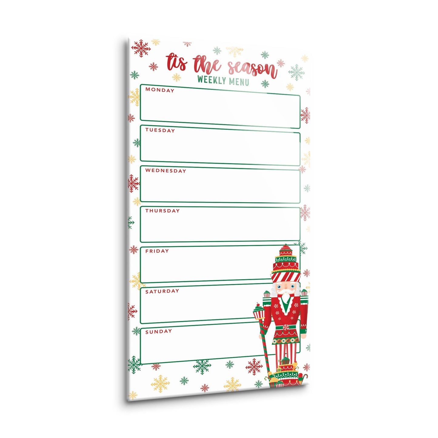 Classic Candyland Nutcracker Menu Board | 8x16