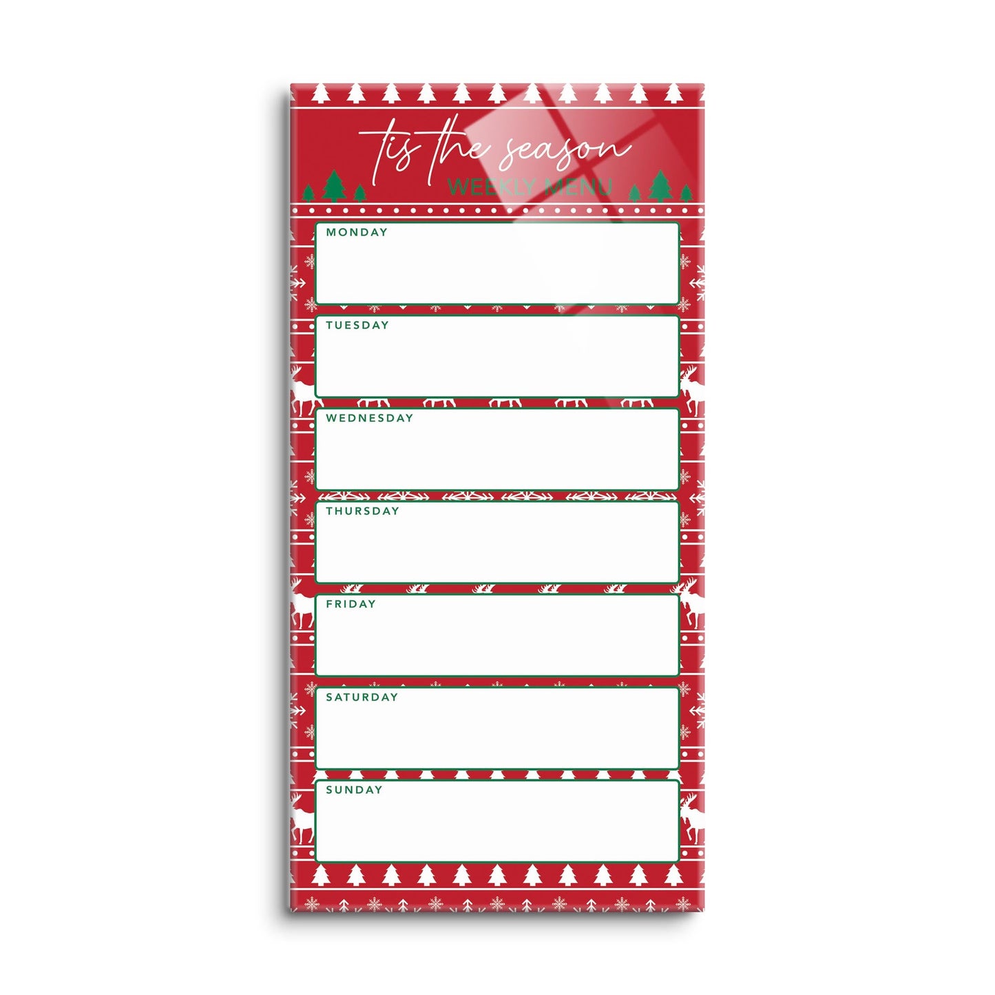 Classy Christmas Menu Board | 8x16