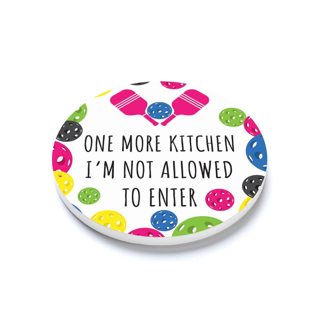 Neon Pickleball Kitchen I'm Not Allowed | 4x4