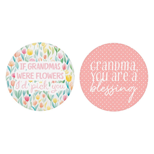 Grandma Floral & Polka Dot | 2.65x2.65