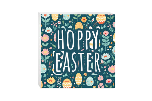 Spring Pastel Hoppy Easter | 10x10