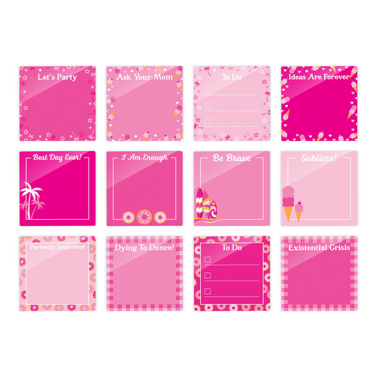 Pink Dream Notes Pre-Pack | 48 Pieces