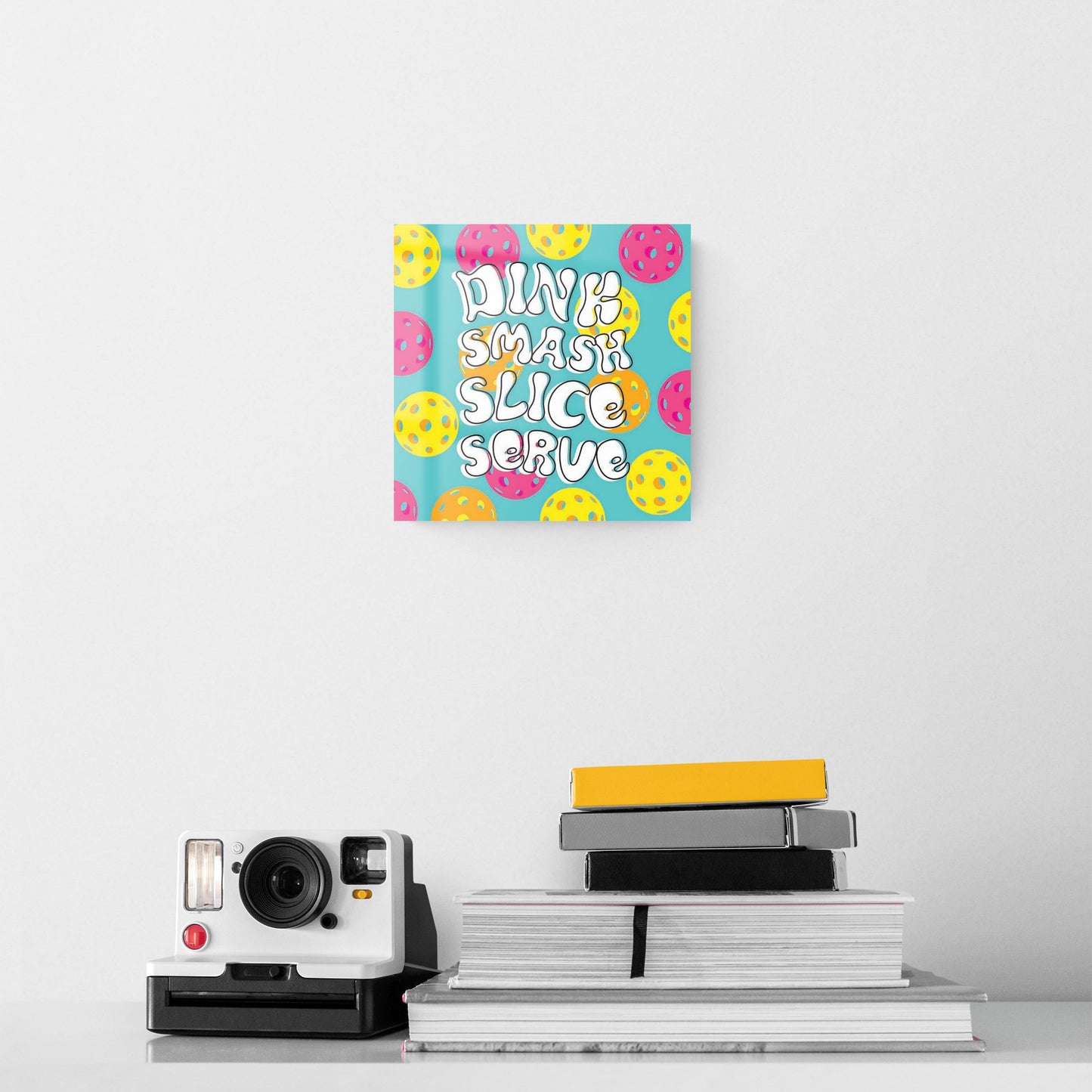 Neon Pickleball Dinnk Smash Slice Serve | 8x8
