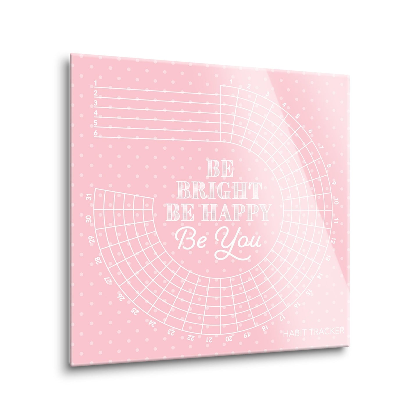 Spring Tracker Pink Polkadot Be Bright | 8x8