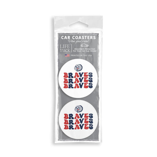 Clairmont & Co Game Day Wave Braves | 2.65x2.65