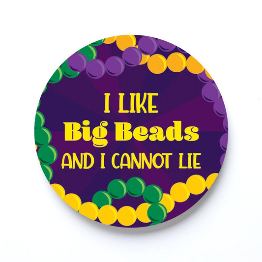Mardi Gras I Like Big Beads | 4x4
