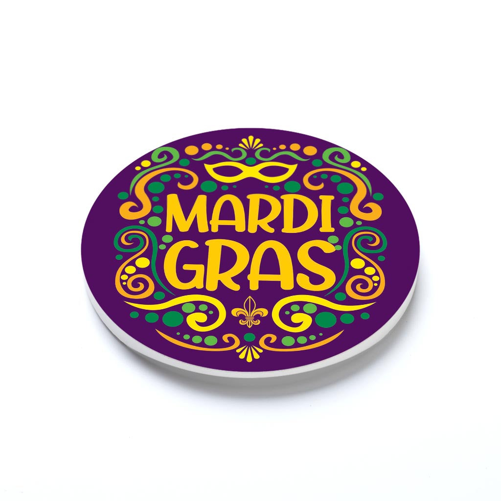Mardi Gras Decorative Pattern | 2.65x2.65